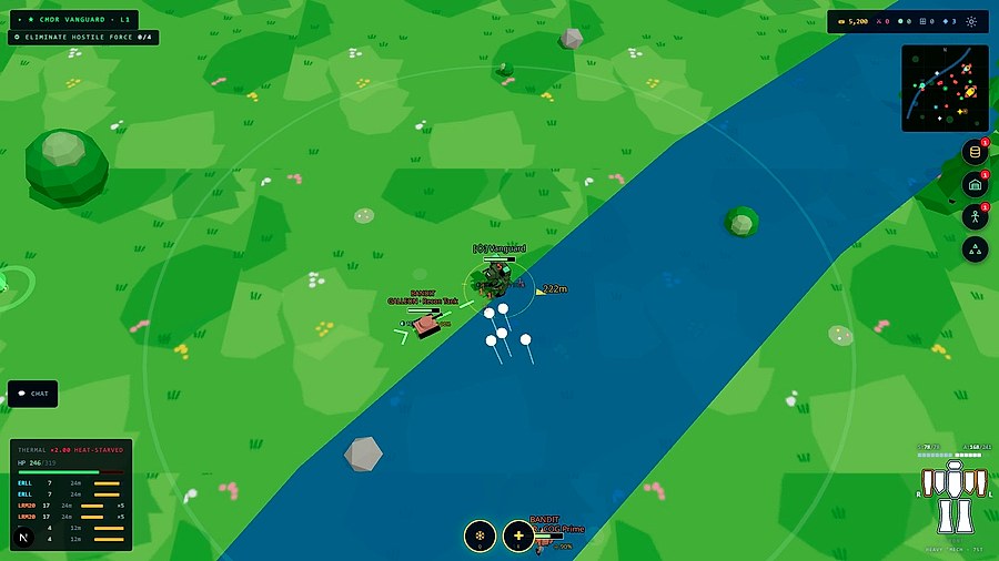 Arena Prime — The arena world where every commander starts — river valleys, militia patrols, and a crowd that remembers names.